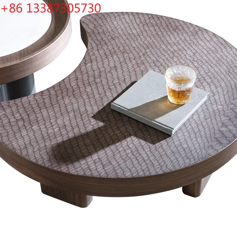 Italian minimalist natural luxury stone coffee table living room household coffee table combination light luxury
Italian minimalist natural luxury stone coffee table living room household coffee table combination light luxury
