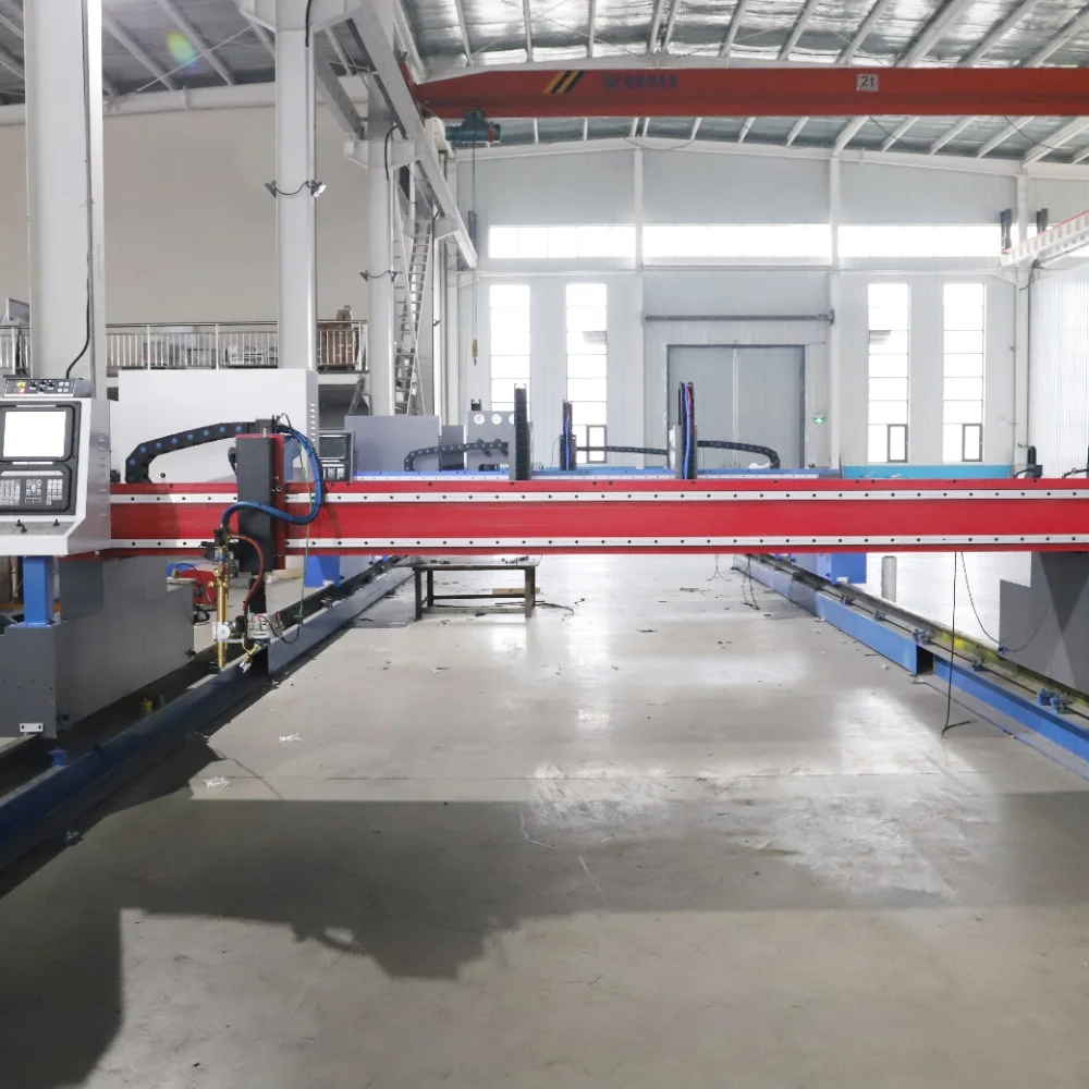 Stable Dual Drive Gantry CNC Plasma Cutter for Steel Plate Pressure Vessel Shipbuilding
Stable Dual Drive Gantry CNC Plasma Cutter for Steel Plate Pressure Vessel Shipbuilding
