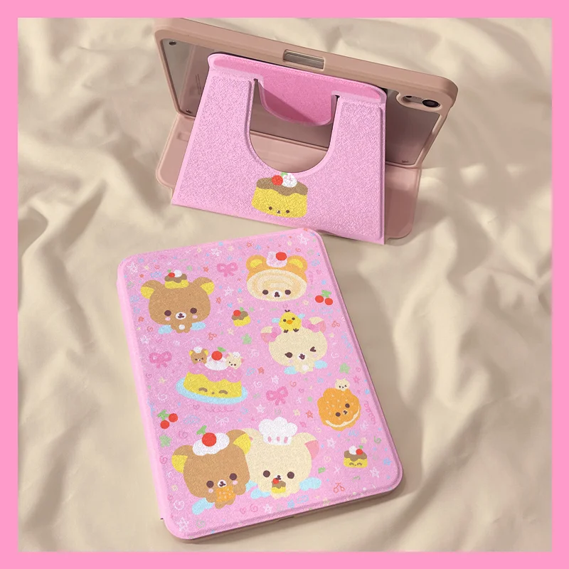 New Kawaii Rilakkuma IPad 11 Tablet Cover Cute Cartoon Anime 360 Rotation Air7 Pen Slot MINI7 Anti Drop IPad 10 Girls Gifts Toys
New Kawaii Rilakkuma IPad 11 Tablet Cover Cute Cartoon Anime 360 Rotation Air7 Pen Slot MINI7 Anti Drop IPad 10 Girls Gifts Toys