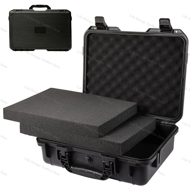 Hard Case, Large Tool Box Portable Toolbox Weather Waterproof Protective Camera Case with Customizable Foam Tool Case
Hard Case, Large Tool Box Portable Toolbox Weather Waterproof Protective Camera Case with Customizable Foam Tool Case