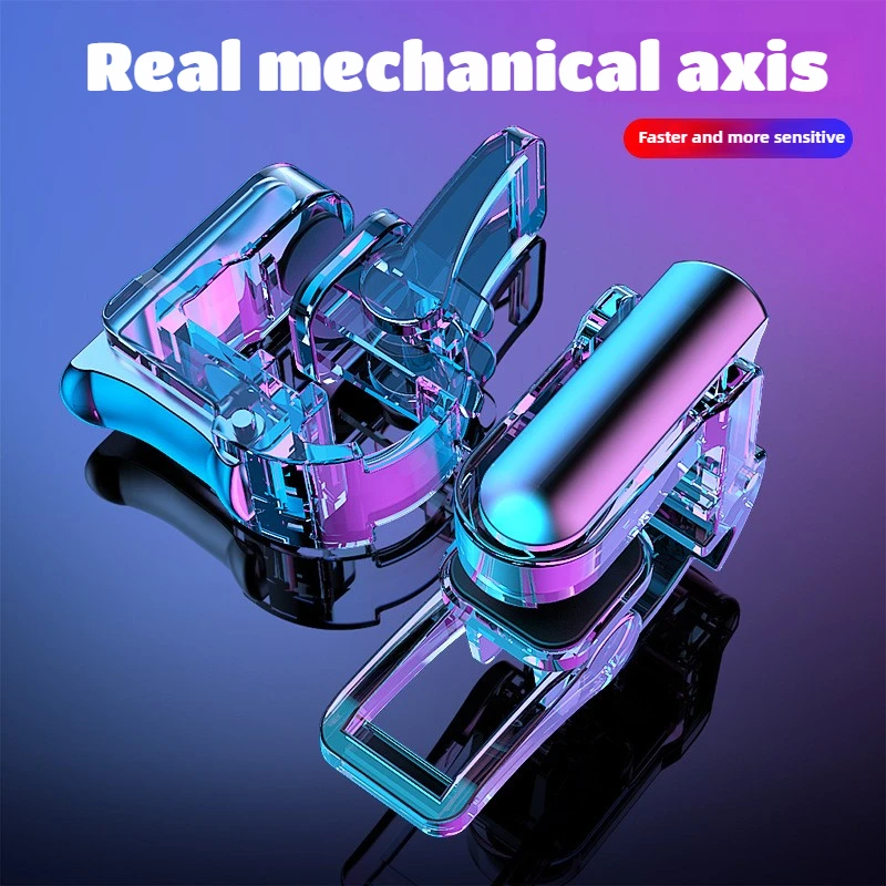 2pcs Mobile Gaming Controller GT01 Phone Game Trigger for PUBG Aim Shooting L1 R1 Key button for iPhone Samsung Xiaomi Huawei
2pcs Mobile Gaming Controller GT01 Phone Game Trigger for PUBG Aim Shooting L1 R1 Key button for iPhone Samsung Xiaomi Huawei