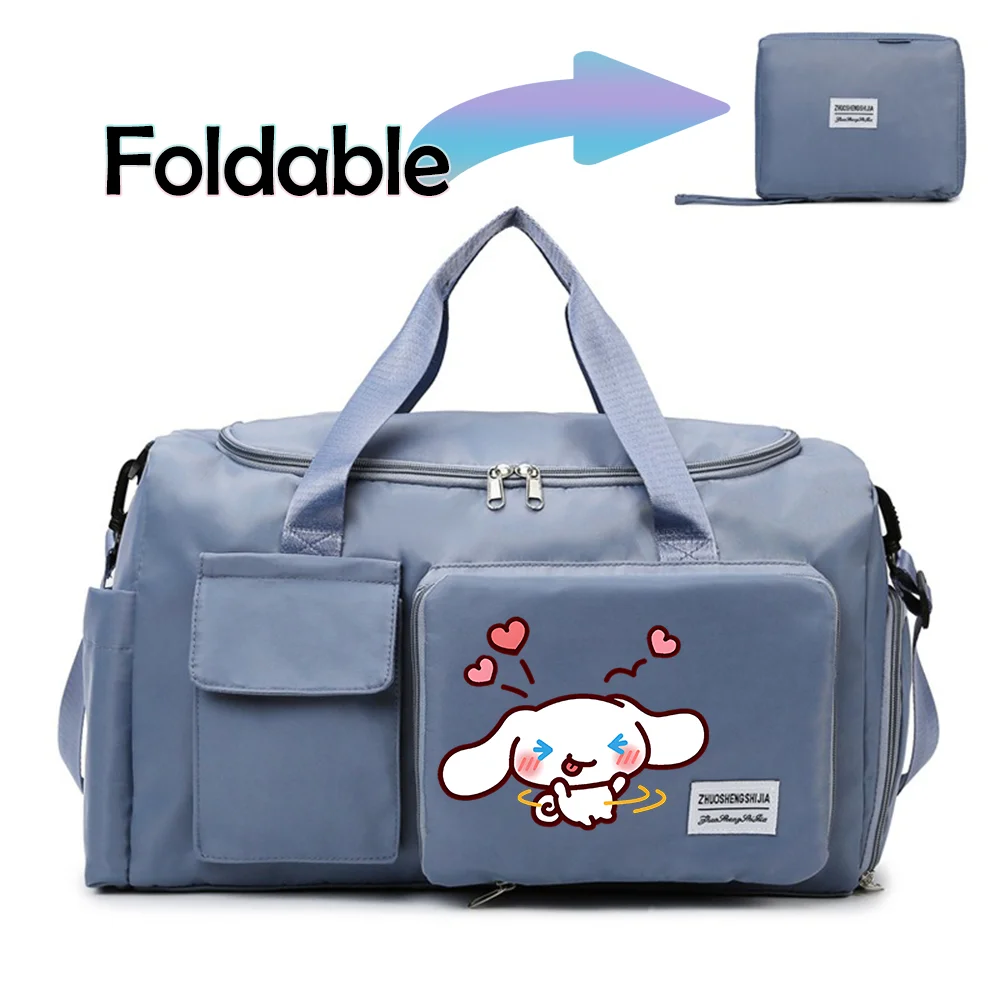 Cinnamoroll Gym Bag Women Men Large Capacity Waterproof Trip Excursion Packet Cute Cartoon Sports Tote Shoulder Bags Gift Hot
Cinnamoroll Gym Bag Women Men Large Capacity Waterproof Trip Excursion Packet Cute Cartoon Sports Tote Shoulder Bags Gift Hot