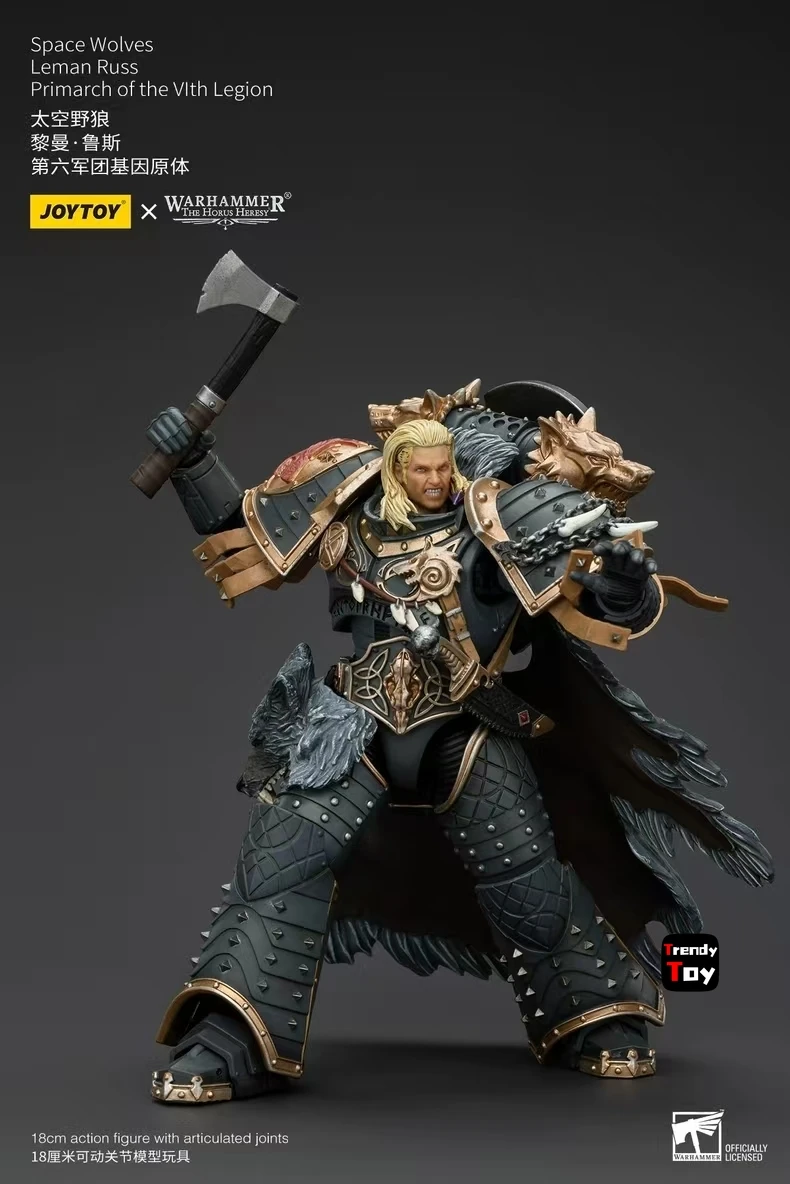 【24 Hours Delivery】JOYTOY Warhammer 40K Space Wolves Leman Russ Primarch of The Vlth Legion 1/18
【24 Hours Delivery】JOYTOY Warhammer 40K Space Wolves Leman Russ Primarch of The Vlth Legion 1/18