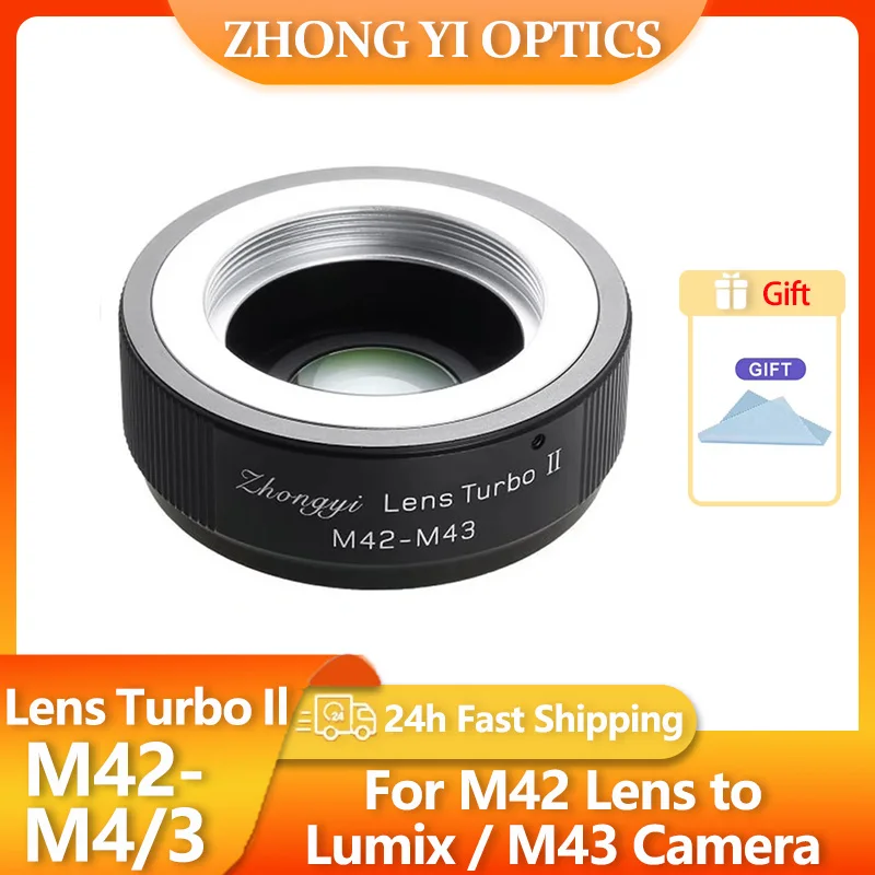 Адаптер Zhongyi Mitakon для фотоаппарата Olympus Panasonic M43
Адаптер Zhongyi Mitakon для фотоаппарата Olympus Panasonic M43