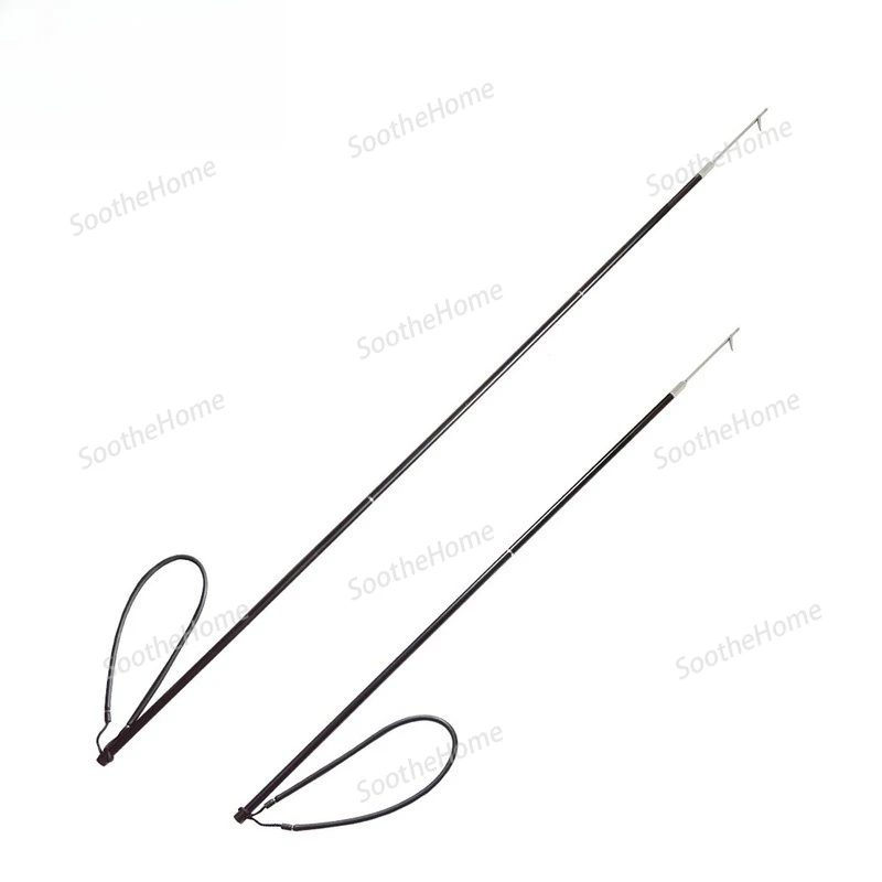 Diving fishing and hunting spear, 3-section aluminum rod long spear, single-needle large barb portable spear for beachcombing
Diving fishing and hunting spear, 3-section aluminum rod long spear, single-needle large barb portable spear for beachcombing