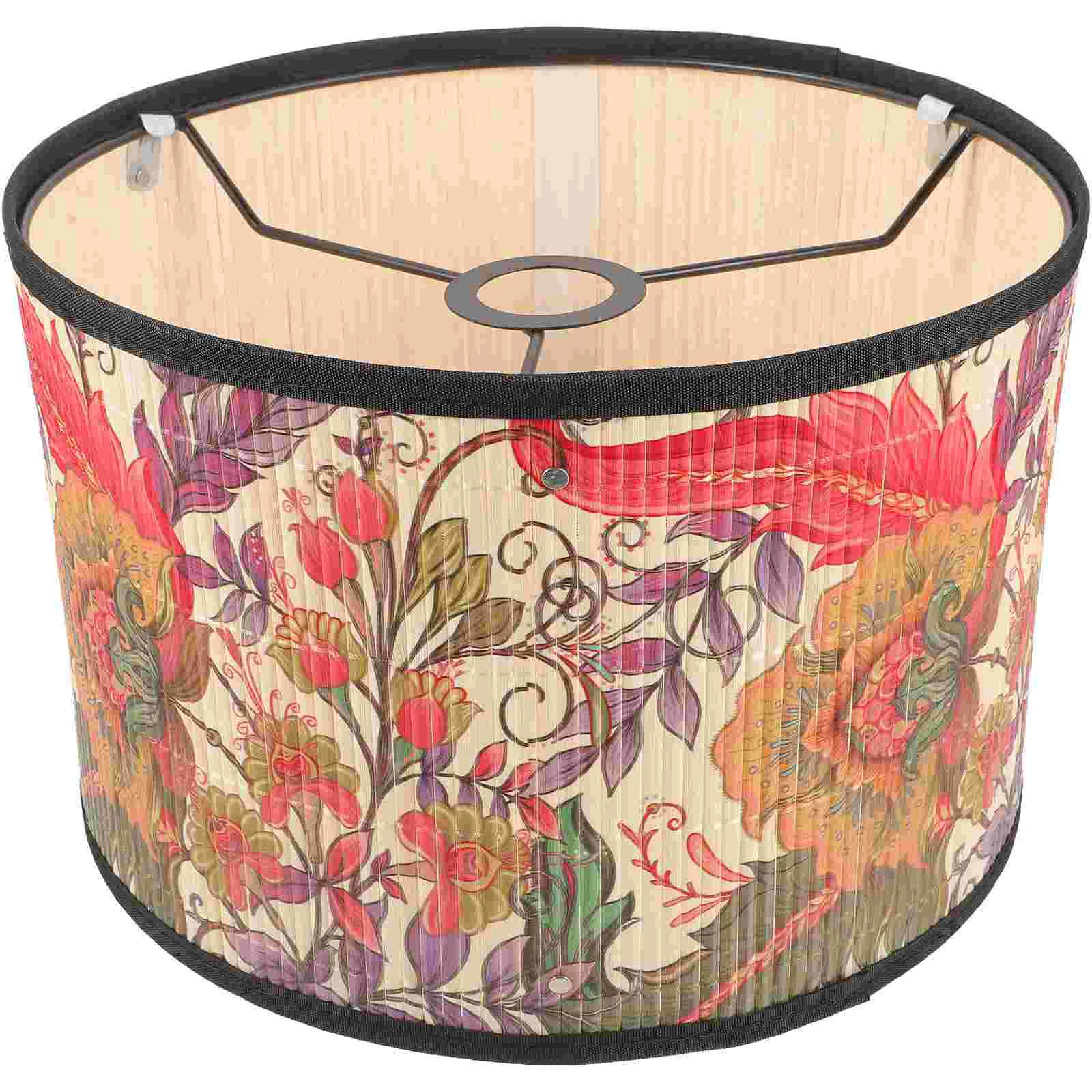 Drum Vintage Lamp Shades For Table Lamps E27 Vintage Bamboo Lampshade Flower Pattern Chandelier Lamp Light Accessory
Drum Vintage Lamp Shades For Table Lamps E27 Vintage Bamboo Lampshade Flower Pattern Chandelier Lamp Light Accessory