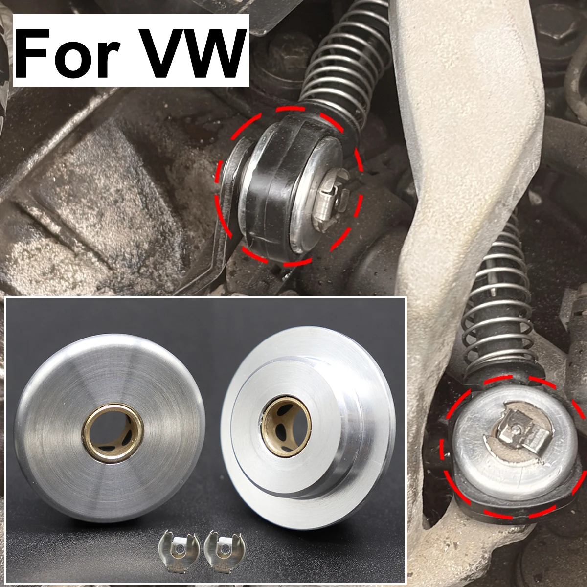 Aluminum Alloy Metal Upgrade Manual Gear Shift Cable End Rod Linkage Shifter Selector lever Pivot Bushing W/ Lock Washer Clip
Aluminum Alloy Metal Upgrade Manual Gear Shift Cable End Rod Linkage Shifter Selector lever Pivot Bushing W/ Lock Washer Clip