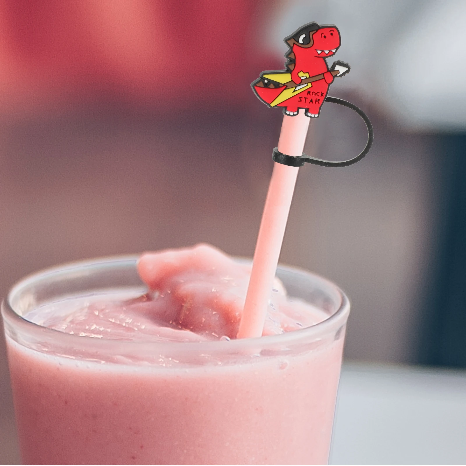 8Pcs Cute Dinosaur Silicone Straw Covers Reusable Drinking Straw Caps Dust Plug Small Size Easy Carry for Travel Office Party
8Pcs Cute Dinosaur Silicone Straw Covers Reusable Drinking Straw Caps Dust Plug Small Size Easy Carry for Travel Office Party