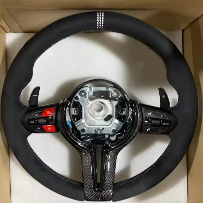Customized Suede Microfiber Leather Car Steering Wheel For BMW F01 F20 F30 F15 F16 F21 F22 F31 F32 F25 F87 Steering Wheel
Customized Suede Microfiber Leather Car Steering Wheel For BMW F01 F20 F30 F15 F16 F21 F22 F31 F32 F25 F87 Steering Wheel