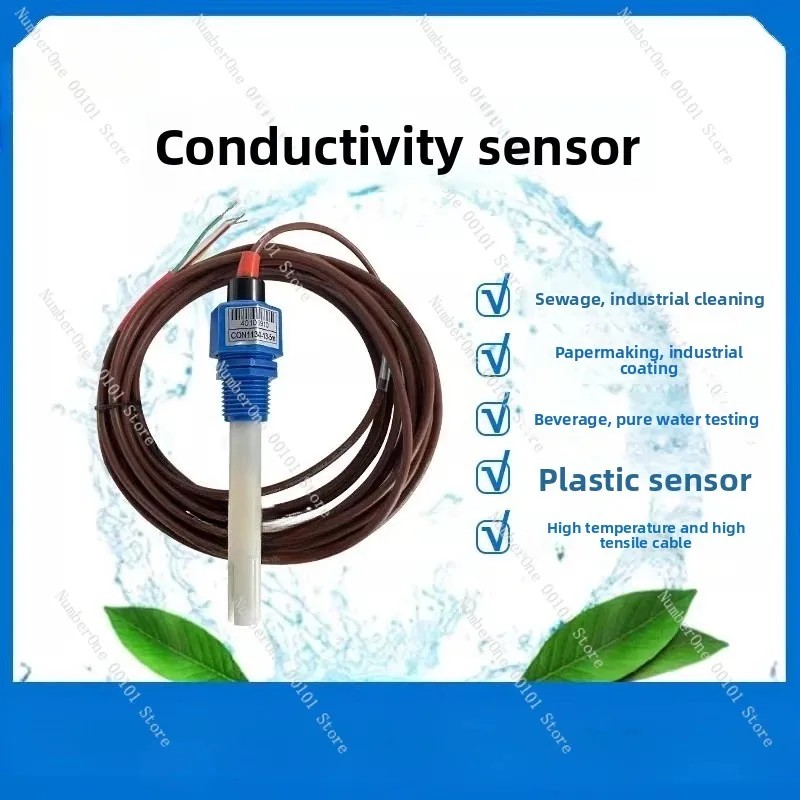 Conductivity Meter Sensor CON1134-13 Electrode Probe for Water Quality Testing
Conductivity Meter Sensor CON1134-13 Electrode Probe for Water Quality Testing