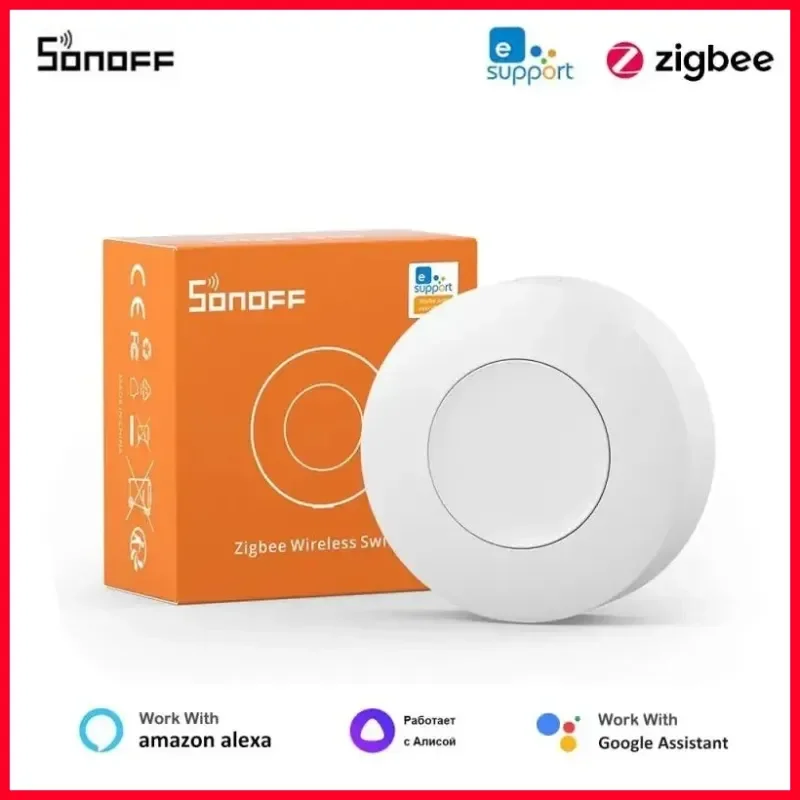 Беспроводной мини-выключатель SONOFF SNZB-01P Zigbee, умный выключатель, кнопка экстренного вызова, управление одним/двумя/продольным нажатиемми
Беспроводной мини-выключатель SONOFF SNZB-01P Zigbee, умный выключатель, кнопка экстренного вызова, управление одним/двумя/продольным нажатиемми