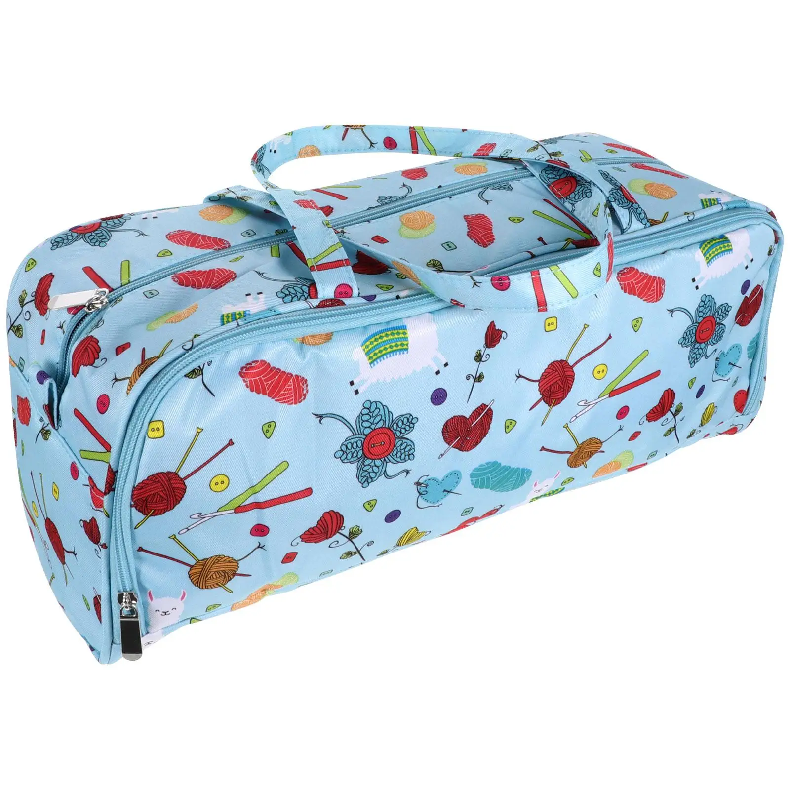 Oxford Cloth Yarn Storage Bag Knitting Needles Tote Handbag Durable Lightweight Large Capacity Portable Sewing Supplies
Oxford Cloth Yarn Storage Bag Knitting Needles Tote Handbag Durable Lightweight Large Capacity Portable Sewing Supplies
