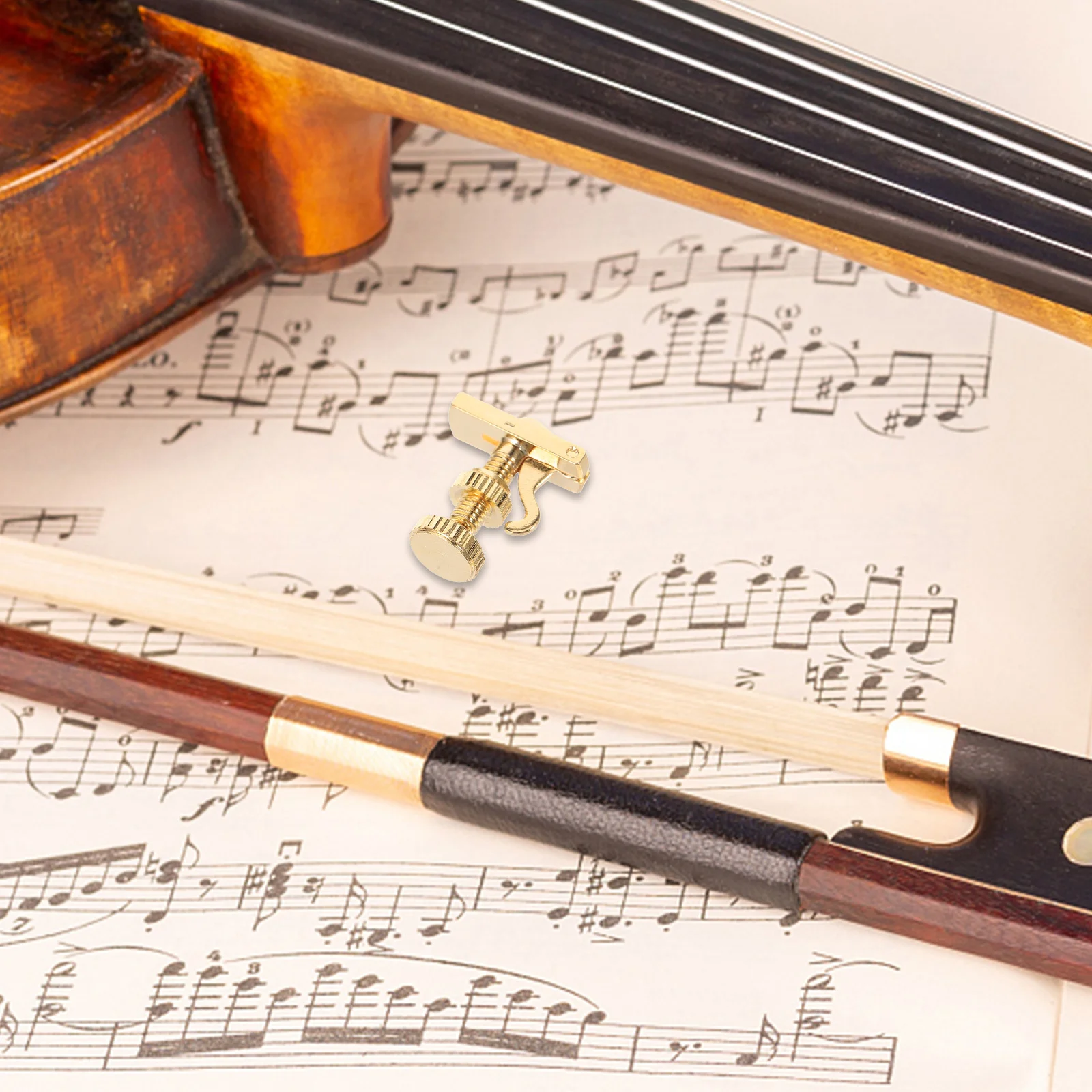 Screw Fine Tuner for Violin and Viola Precise Tuning Durable Compact Lightweight Screw Fine Tuner Violin String Adjusters
Screw Fine Tuner for Violin and Viola Precise Tuning Durable Compact Lightweight Screw Fine Tuner Violin String Adjusters