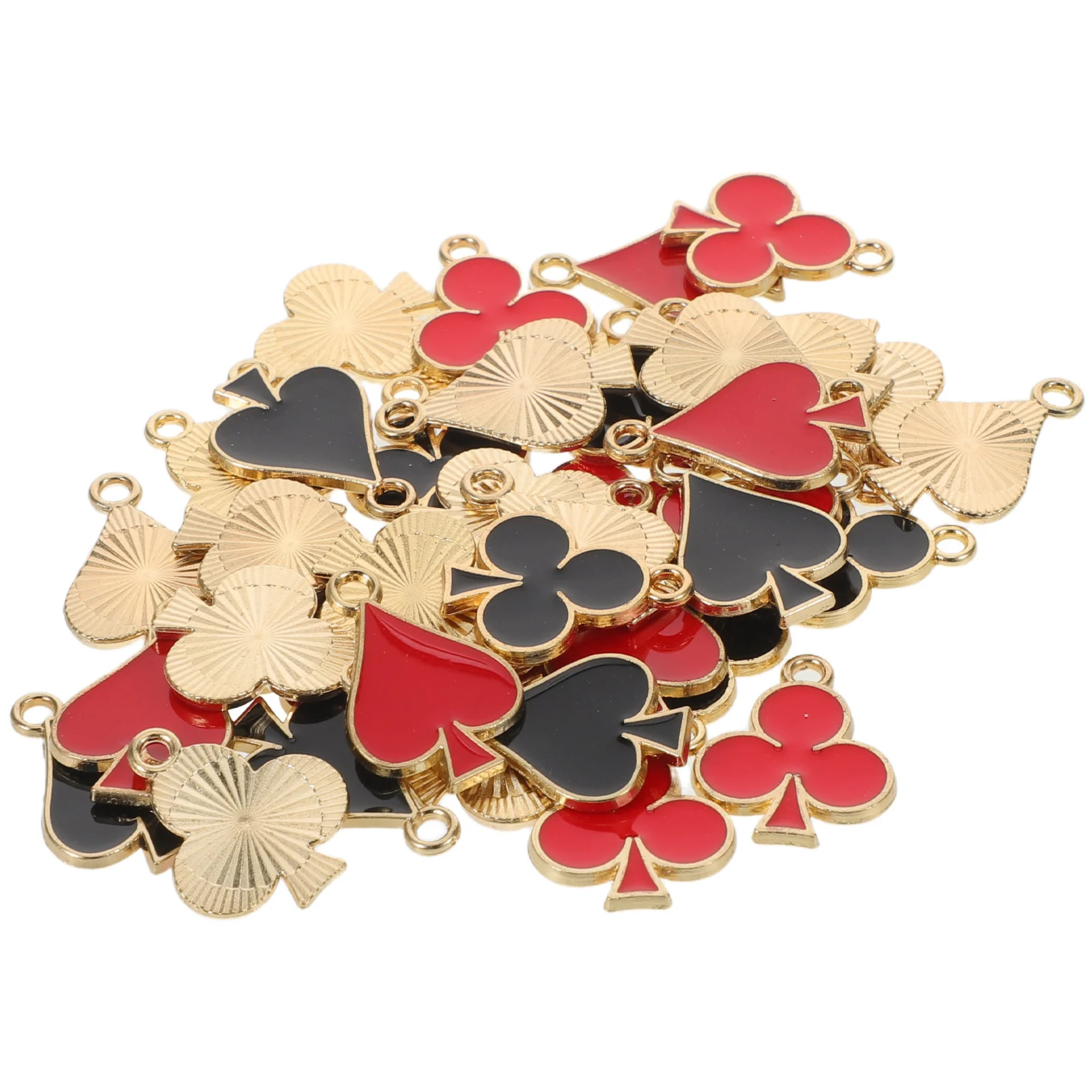 40 шт., набор подвесок «сделай сам», игральная карта, форма лопаточного клуба, сердце, сплав, масляная капля для изготовления ювелирных изделий, ожерелье, браслет, серьги
40 шт., набор подвесок «сделай сам», игральная карта, форма лопаточного клуба, сердце, сплав, масляная капля для изготовления ювелирных изделий, ожерелье, браслет, серьги