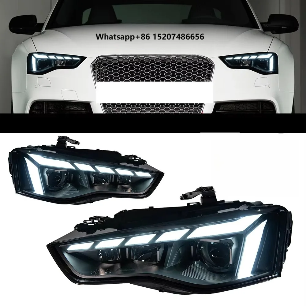 12V 72W LED Headlight Assembly A5 2012 2016 S5 Style DRL Flowing Turn Signal Retrofit
12V 72W LED Headlight Assembly A5 2012 2016 S5 Style DRL Flowing Turn Signal Retrofit