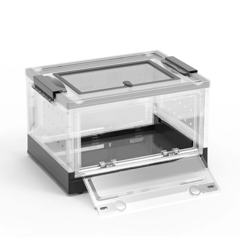 New Design 360-Degree Viewing Transport Portable and Foldable Easy Assemble Plastic Lizard Reptile Small Snake Feeding Box
New Design 360-Degree Viewing Transport Portable and Foldable Easy Assemble Plastic Lizard Reptile Small Snake Feeding Box