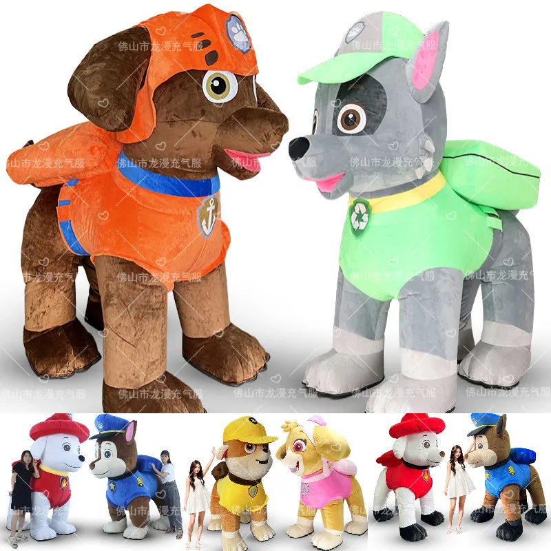 Potdemiel Patrol Inflatable Marshall Dog Mascot Costume Chase Skye Cosplay Blow Up Outfits for Halloween Christmas Fancy Party
Potdemiel Patrol Inflatable Marshall Dog Mascot Costume Chase Skye Cosplay Blow Up Outfits for Halloween Christmas Fancy Party