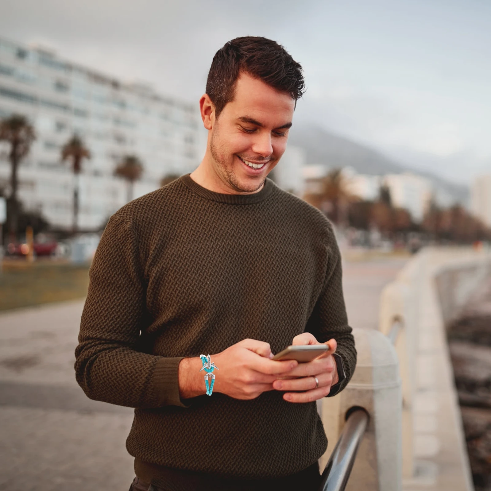 Simple Airplane Bracelet for Men Stylish Personality Wristband Fashion Hand Jewelry Gift Creative Alloy Polyester Design Elegant
Simple Airplane Bracelet for Men Stylish Personality Wristband Fashion Hand Jewelry Gift Creative Alloy Polyester Design Elegant