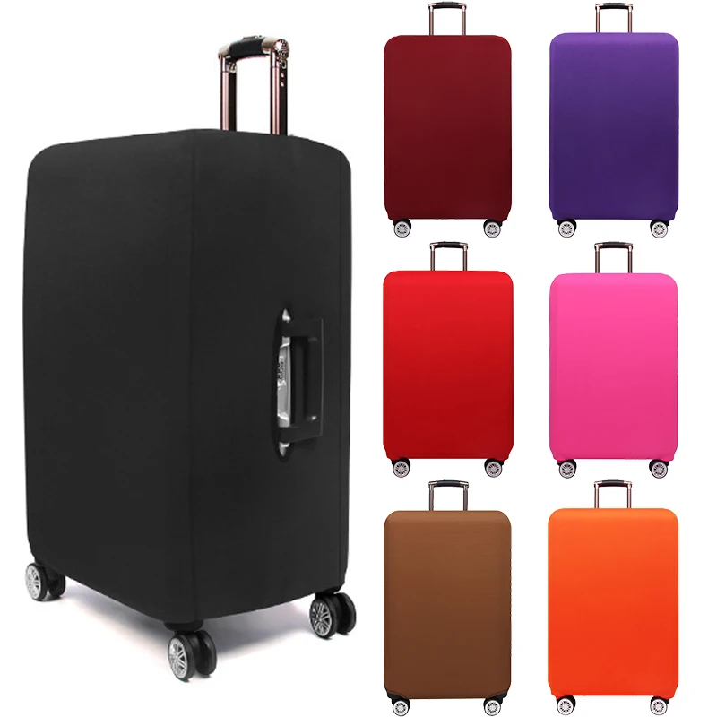 Fashion Travel Suitcase Protective Cover Luggage Protective Cover Solid Color Suitable for 18-28 Inch Suitcases
Fashion Travel Suitcase Protective Cover Luggage Protective Cover Solid Color Suitable for 18-28 Inch Suitcases