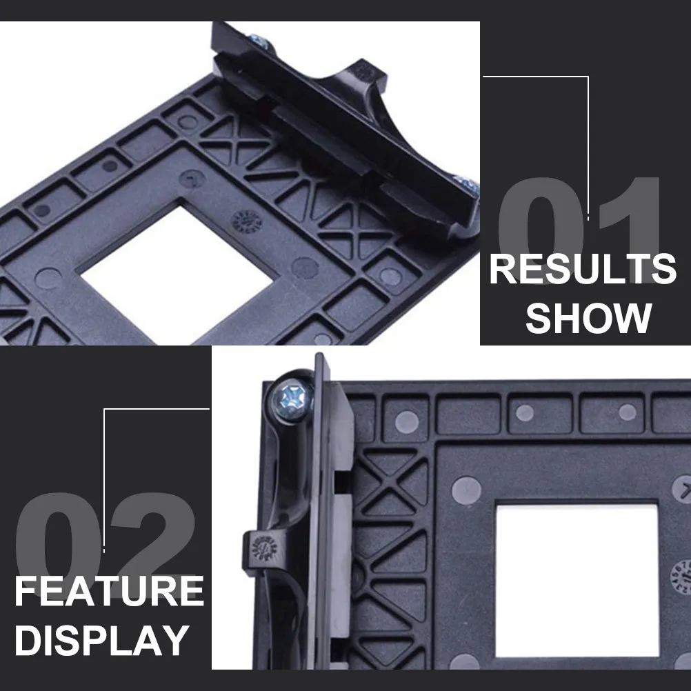 3Pcs Laptop Desktop CPU Cooler Bracket Fan Mounting Backplate Compatible with Amd B350 B450 B550 X370 X470 X570 Socket Am4
3Pcs Laptop Desktop CPU Cooler Bracket Fan Mounting Backplate Compatible with Amd B350 B450 B550 X370 X470 X570 Socket Am4
