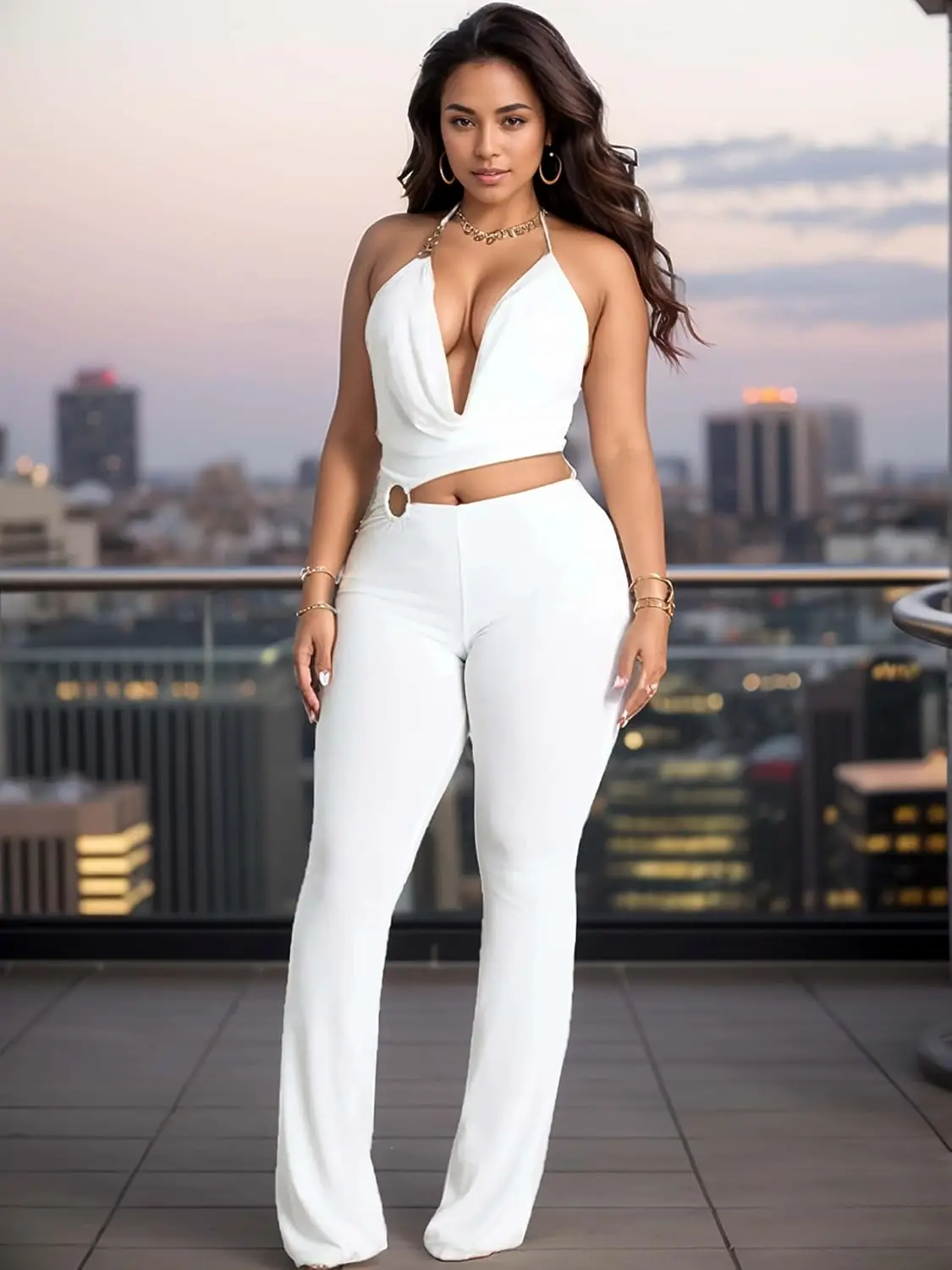 XTOCEAN Sexy Two Piece Jumpsuit Outfits for Women Dressy,Going Out,Birthday,Party
XTOCEAN Sexy Two Piece Jumpsuit Outfits for Women Dressy,Going Out,Birthday,Party