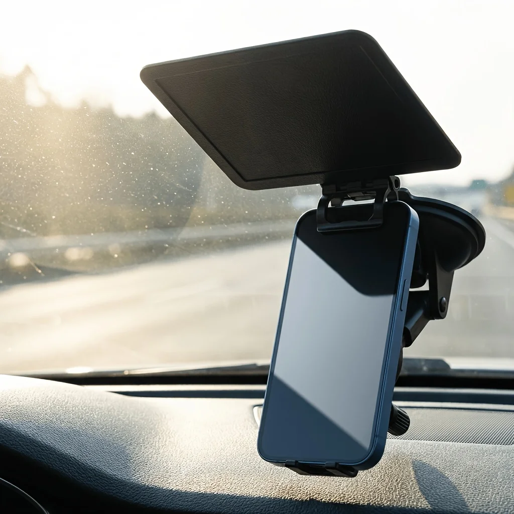 Universal Mobile Phone Sunshade Mount for Cars & Bikes, Foldable Anti-Glare Navigation Holder, Sun & Rain Protection
Universal Mobile Phone Sunshade Mount for Cars & Bikes, Foldable Anti-Glare Navigation Holder, Sun & Rain Protection