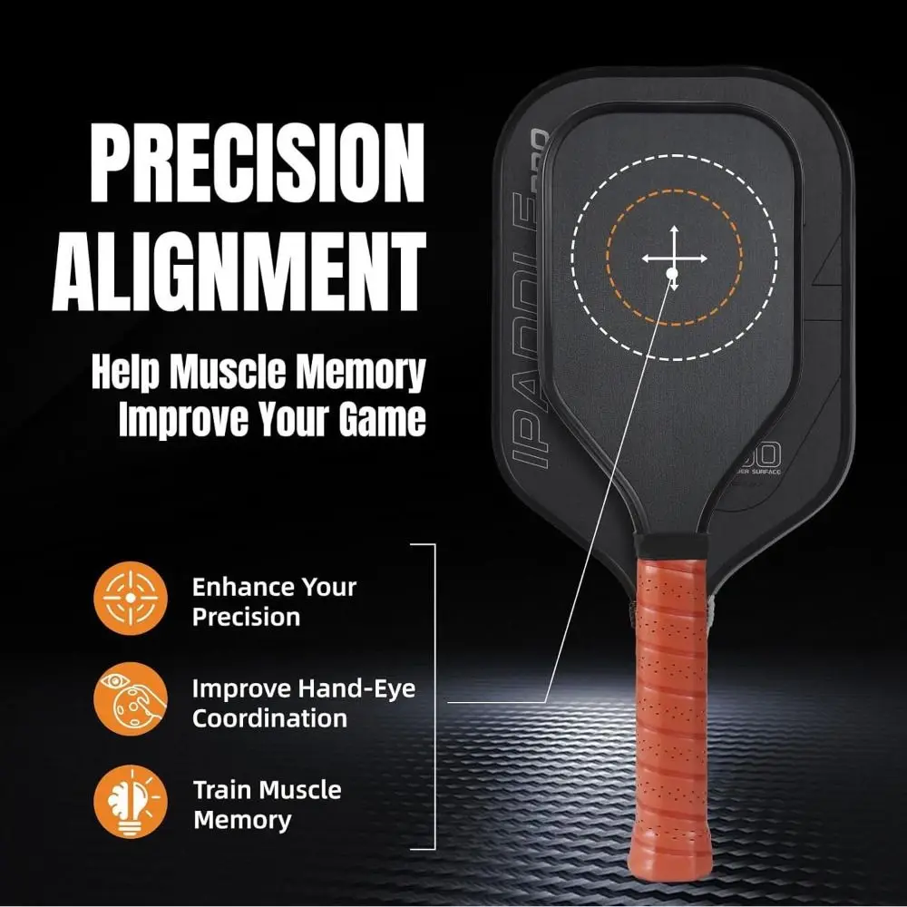 Carbon Fiber Frosted Surface Pickleball Paddle Nonslip Grip Long Handle Sweet Spot Trainer Lightweight Wear Resistant
Carbon Fiber Frosted Surface Pickleball Paddle Nonslip Grip Long Handle Sweet Spot Trainer Lightweight Wear Resistant