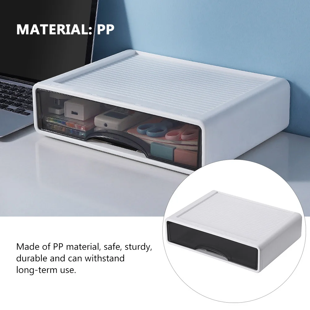 Desk Storage Box Plastic Sundries Organizer Stackable Drawer Container Large Capacity Makeup Stationery Office Supplies
Desk Storage Box Plastic Sundries Organizer Stackable Drawer Container Large Capacity Makeup Stationery Office Supplies