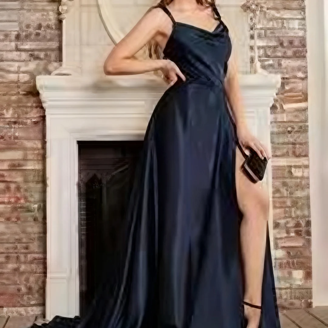 Женское элегантное длинное вечернее платье трапециевидной формы с открытой спиной по индивидуальному заказу, вечерние платья для дня рождения, выпускного вечера для женщин
Женское элегантное длинное вечернее платье трапециевидной формы с открытой спиной по индивидуальному заказу, вечерние платья для дня рождения, выпускного вечера для женщин