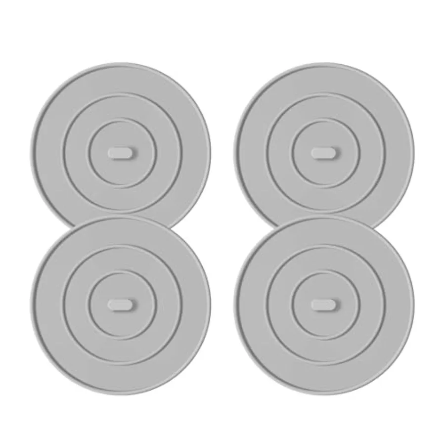Silicone Tub Stopper 4 Packs, Large Bathtub Stopper Drain Plug, Flat Suction Drain Cover for Kitchen, Drain Stopper Bathroom Ac
Silicone Tub Stopper 4 Packs, Large Bathtub Stopper Drain Plug, Flat Suction Drain Cover for Kitchen, Drain Stopper Bathroom Ac