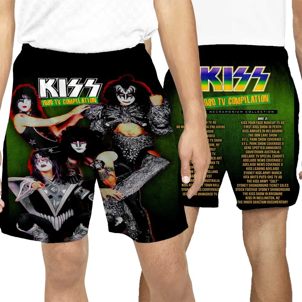 Модные летние пляжные шорты с 3D принтом KISS BAND, уличная одежда, мужские быстросохнущие повседневные купальники для отпуска, модные мужские шорты
Модные летние пляжные шорты с 3D принтом KISS BAND, уличная одежда, мужские быстросохнущие повседневные купальники для отпуска, модные мужские шорты
