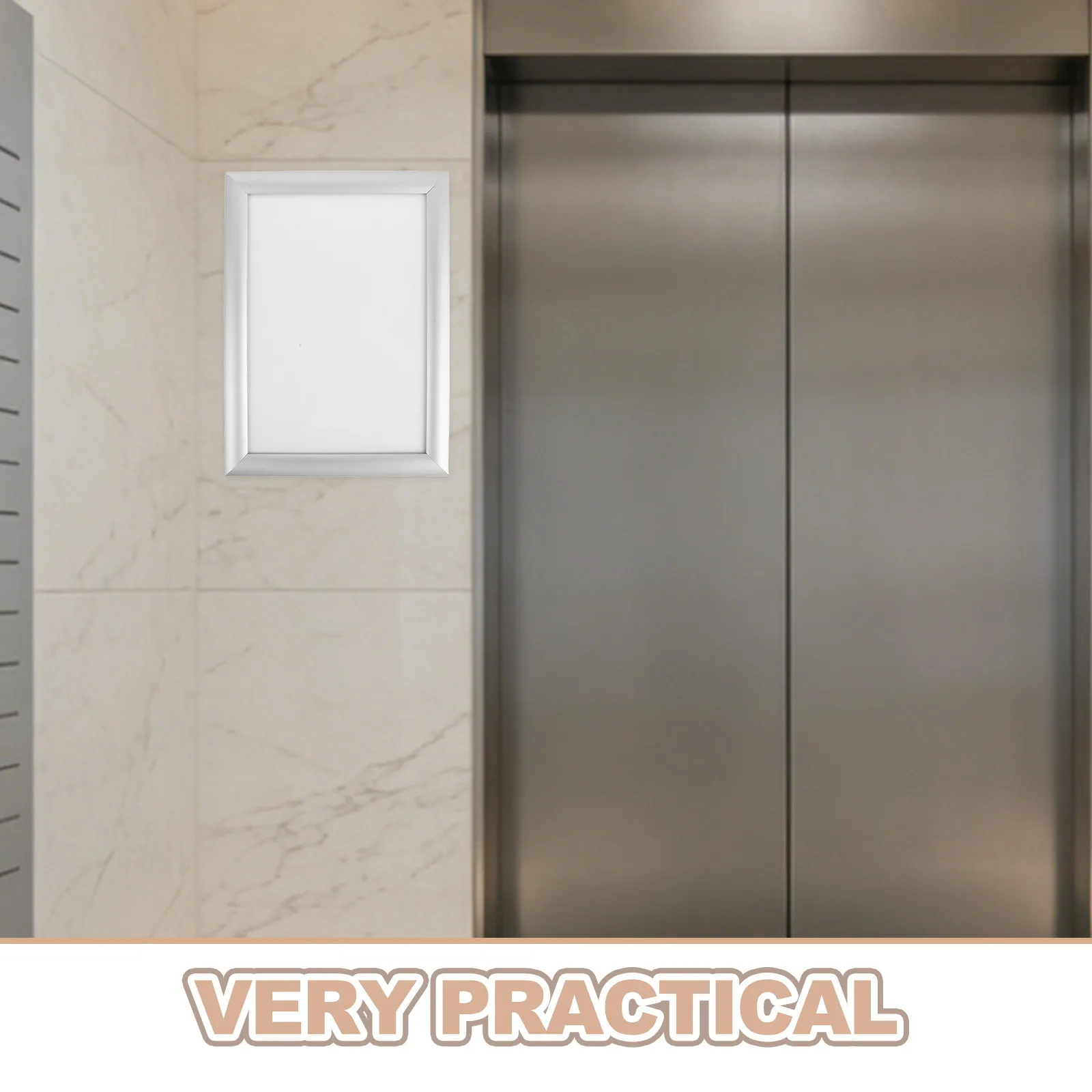 Snap Picture Poster Frame A4 Metal Picture Frame Elevator Office advertising Wall deco Commercial Aluminum Alloy Display Profile
Snap Picture Poster Frame A4 Metal Picture Frame Elevator Office advertising Wall deco Commercial Aluminum Alloy Display Profile
