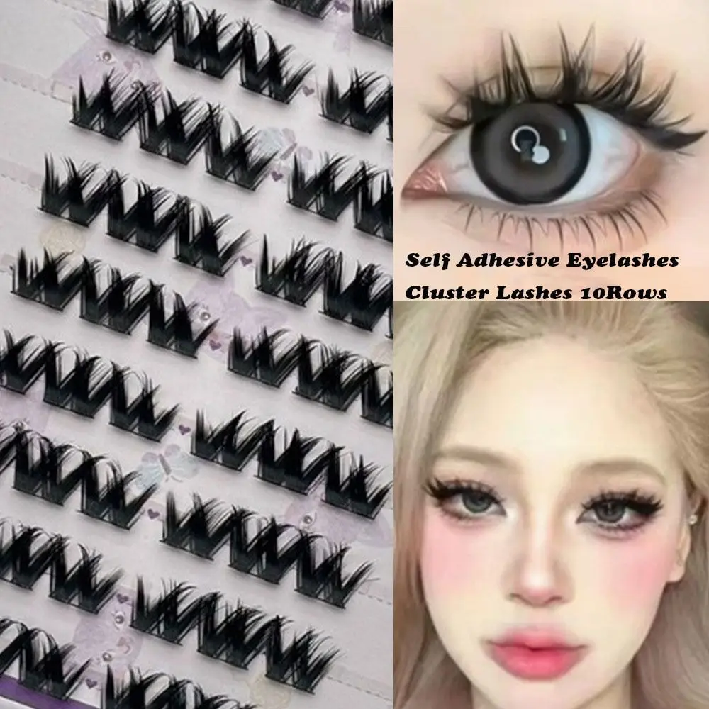 High Quality Reusable Self Adhesive Eyelashes No Glue 10 Rows Cluster Lashes Soft Idol Lash Clusters
High Quality Reusable Self Adhesive Eyelashes No Glue 10 Rows Cluster Lashes Soft Idol Lash Clusters