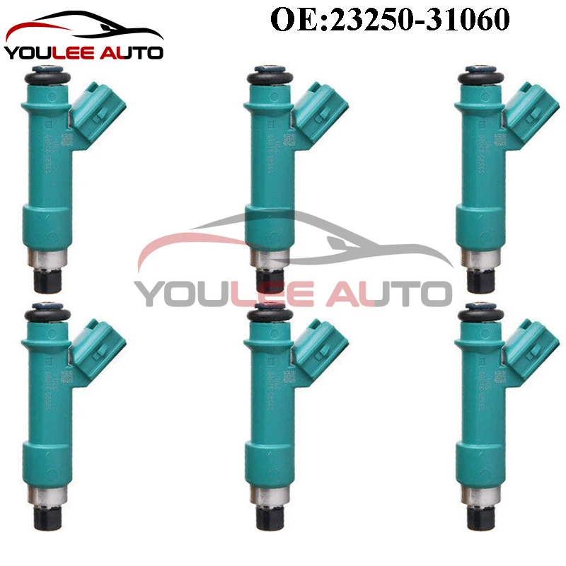 6PCS 23250-31060 23209-31060 23209-39015 23209-39075 Fuel Injectors Nozzle For Toyota 4Runner FJ Cruiser Tacoma Tundra 4.0L V6
6PCS 23250-31060 23209-31060 23209-39015 23209-39075 Fuel Injectors Nozzle For Toyota 4Runner FJ Cruiser Tacoma Tundra 4.0L V6
