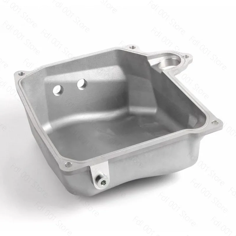 CNC Aluminum Alloy Enlarged Transmission Oil Sump Pan for 6 Speed DSG DQ250 Gearbox
CNC Aluminum Alloy Enlarged Transmission Oil Sump Pan for 6 Speed DSG DQ250 Gearbox