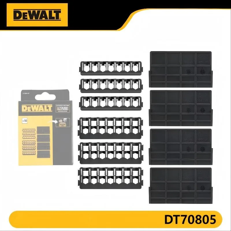 Разделители для комплекта вставок Dewalt — для прочного футляра, пластик высокой твердости, перегородка для розеток | DT70805
Разделители для комплекта вставок Dewalt — для прочного футляра, пластик высокой твердости, перегородка для розеток | DT70805