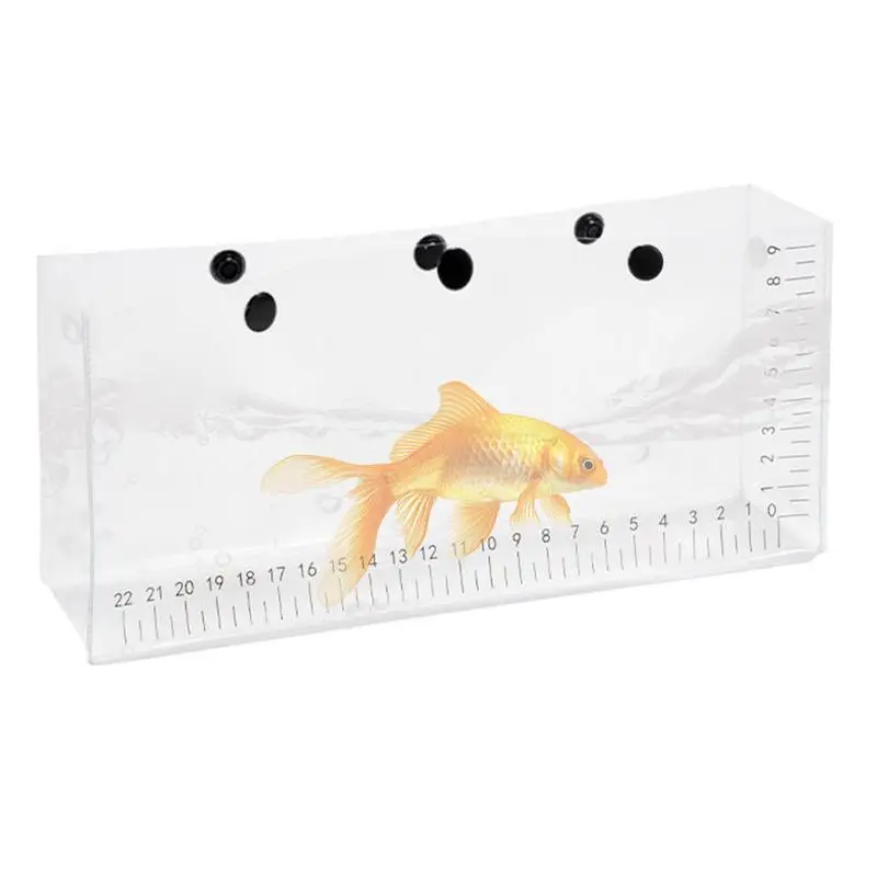 Clear Fish Weigh Bags Outdoor Lure Fishing Bag Clear UV Scale Transparent Packaging Observation For Observing Backpacking Hiking
Clear Fish Weigh Bags Outdoor Lure Fishing Bag Clear UV Scale Transparent Packaging Observation For Observing Backpacking Hiking