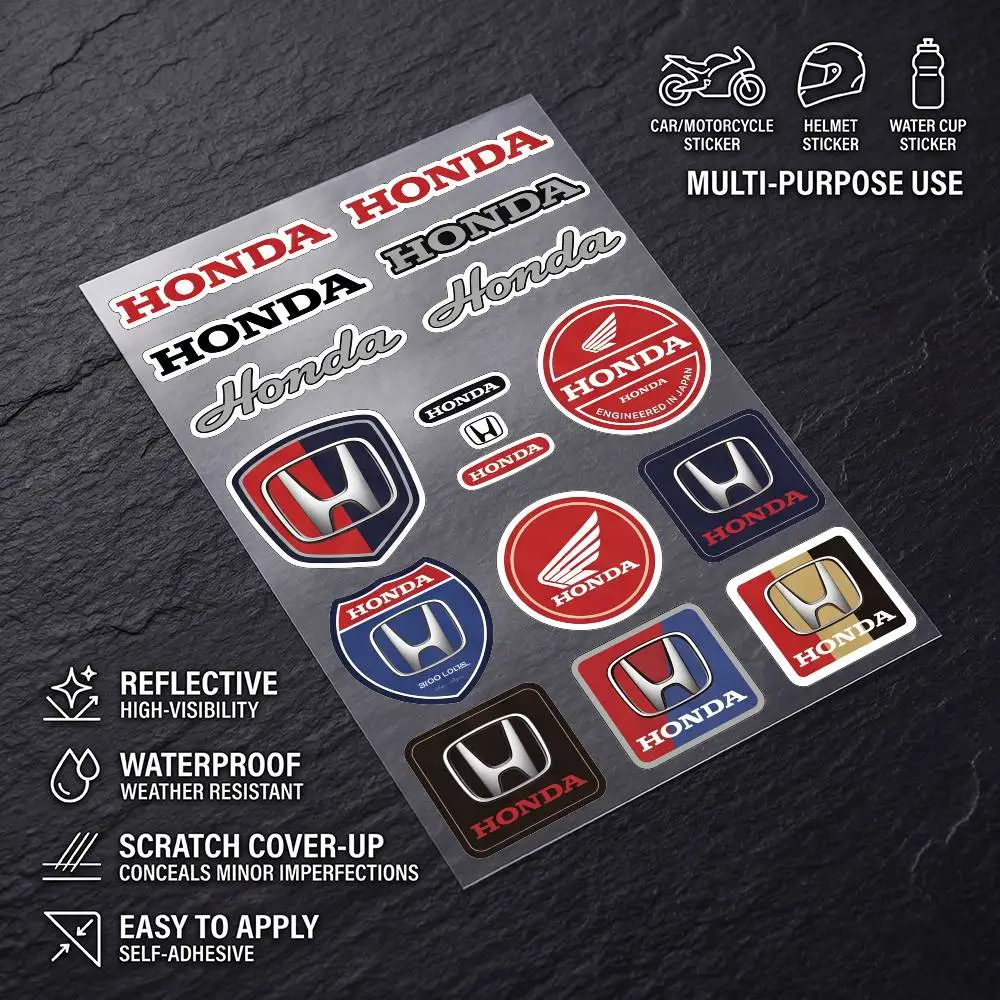 FOR HONDA HRC Safety Reflective Waterproof Auto Decal Scratch Cover Stickers Universal For Bike Helmet Mug Refrigerator
FOR HONDA HRC Safety Reflective Waterproof Auto Decal Scratch Cover Stickers Universal For Bike Helmet Mug Refrigerator