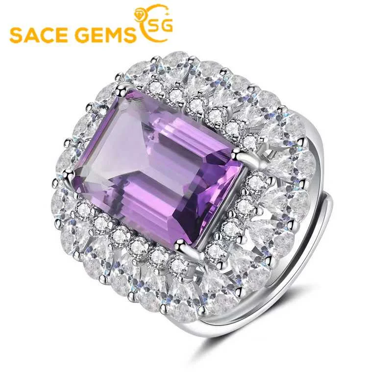 SACE GEMS Новое поступление тренд 925 Стерлинговое Серебро изменяемый 10*14 мм кольцо с аметистом для женщин помолвка коктейль Вечерние Fine Jewelry
SACE GEMS Новое поступление тренд 925 Стерлинговое Серебро изменяемый 10*14 мм кольцо с аметистом для женщин помолвка коктейль Вечерние Fine Jewelry