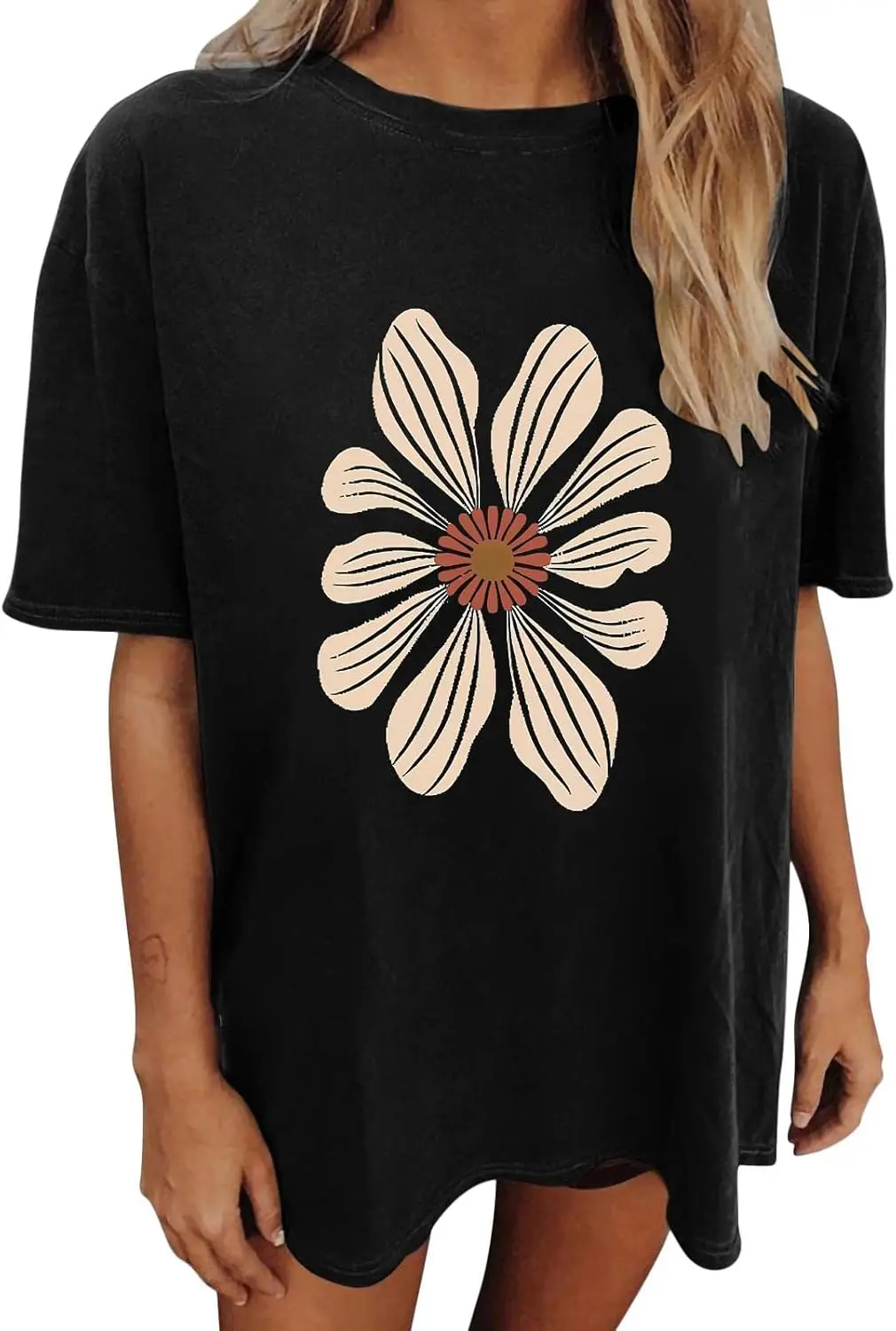 Womens Flower Graphic Tees Oversized Pullover Tshirt Nashville Music Short Sleeve Shirts Summer Casual Vintage Tops
Womens Flower Graphic Tees Oversized Pullover Tshirt Nashville Music Short Sleeve Shirts Summer Casual Vintage Tops