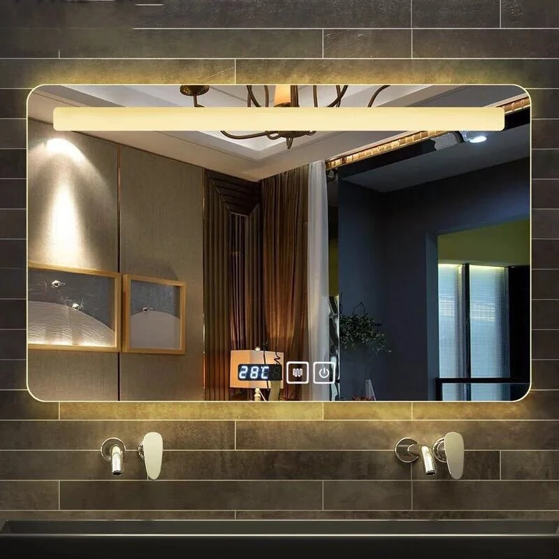 Toilet mirror led bathroom wall wall wall sink toilet anti-fog
Toilet mirror led bathroom wall wall wall sink toilet anti-fog