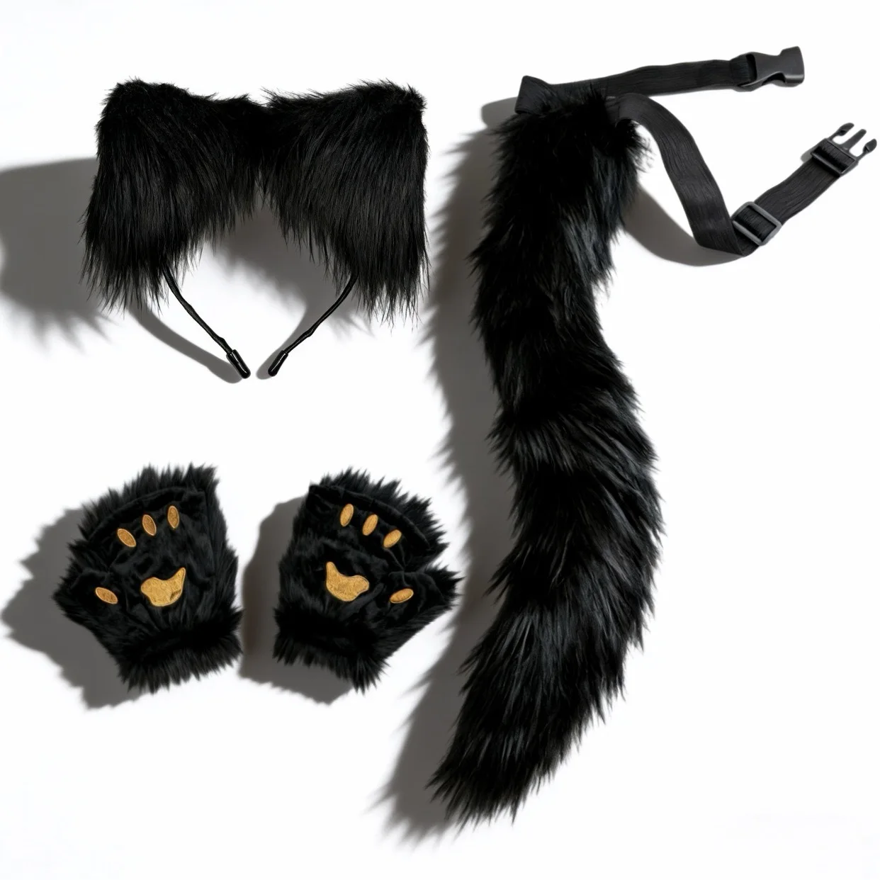 Cosplay Costume Accessories Headband Gloves Tail for Halloween Masquerade Party
Cosplay Costume Accessories Headband Gloves Tail for Halloween Masquerade Party