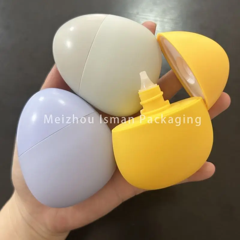 50Pcs 40ml empty egg shape lotion bottle foundation sunscreen cream hand cream packaging cosmetic makeup bottle for skin care
50Pcs 40ml empty egg shape lotion bottle foundation sunscreen cream hand cream packaging cosmetic makeup bottle for skin care
