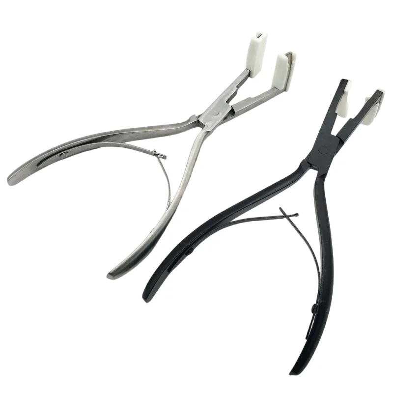 7 inch Tape Hair Extensions Pliers Tool Tweezers for Nanoring Steel Hair Extension Pliers Set for Remove Tape on Hair Extension
7 inch Tape Hair Extensions Pliers Tool Tweezers for Nanoring Steel Hair Extension Pliers Set for Remove Tape on Hair Extension