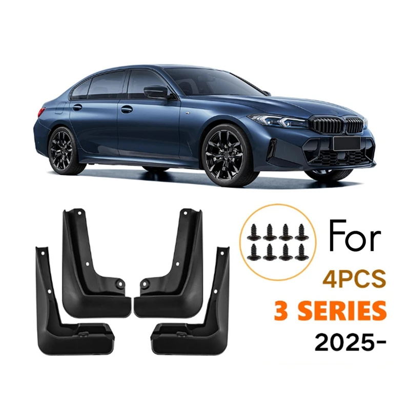 Car Mud Flaps Fender Mud Guard Flap Splash Flaps Accessories For BMW 3 Series 2025
Car Mud Flaps Fender Mud Guard Flap Splash Flaps Accessories For BMW 3 Series 2025