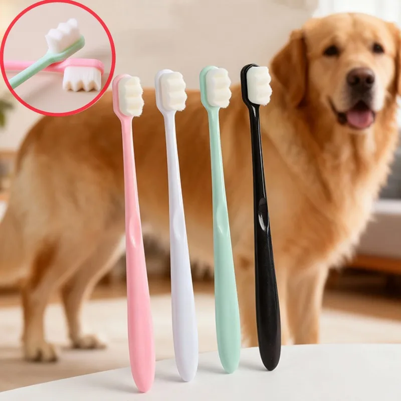 Pet Toothbrush Soft Hair Dog Toothbrushes Big Head Toothbrushes for Large Dog Teeth Cleaning Pet Mouth Oral Care Cat Toothbrush
Pet Toothbrush Soft Hair Dog Toothbrushes Big Head Toothbrushes for Large Dog Teeth Cleaning Pet Mouth Oral Care Cat Toothbrush