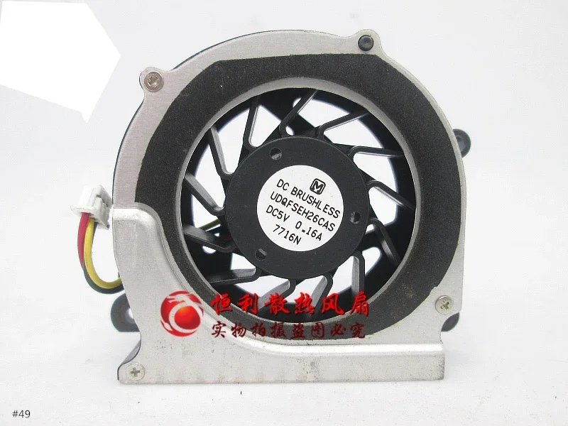 Вентилятор охлаждения процессора ноутбука для Panasonic UDQFSEH26CAS DC5V 0.16A, 3-проводной 3-контактный разъем, вентилятор охлаждения для ноутбука
Вентилятор охлаждения процессора ноутбука для Panasonic UDQFSEH26CAS DC5V 0.16A, 3-проводной 3-контактный разъем, вентилятор охлаждения для ноутбука