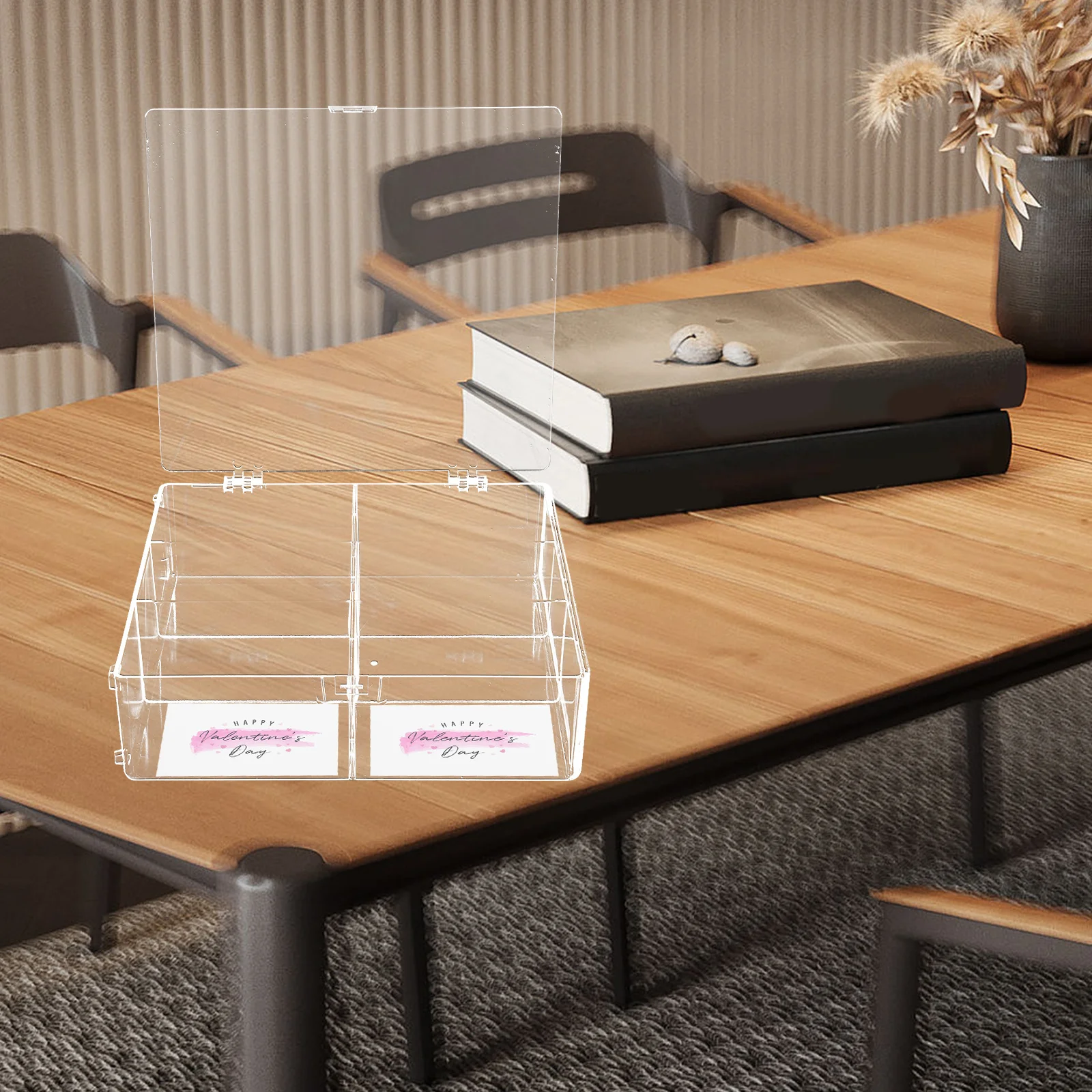 Multipurpose Clear Storage Box for Photos Cards Coin Organizer Home Office School Stationery Supplies Container Small Items
Multipurpose Clear Storage Box for Photos Cards Coin Organizer Home Office School Stationery Supplies Container Small Items