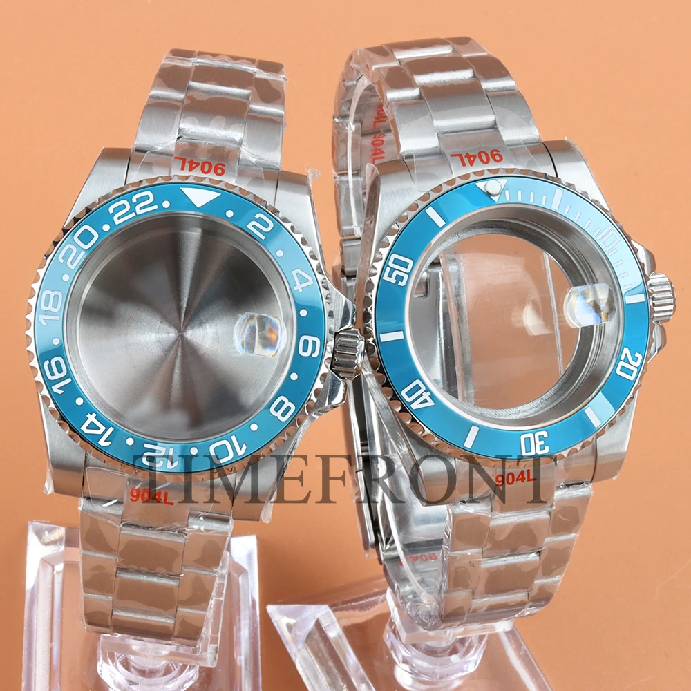 Ice Blue Bezel 40mm NH35 Watch Case High-end Solid Steel Bracelet For SUB Yacht-master NH34 NH35 NH36 NH38 Movement 28.5mm Dial
Ice Blue Bezel 40mm NH35 Watch Case High-end Solid Steel Bracelet For SUB Yacht-master NH34 NH35 NH36 NH38 Movement 28.5mm Dial