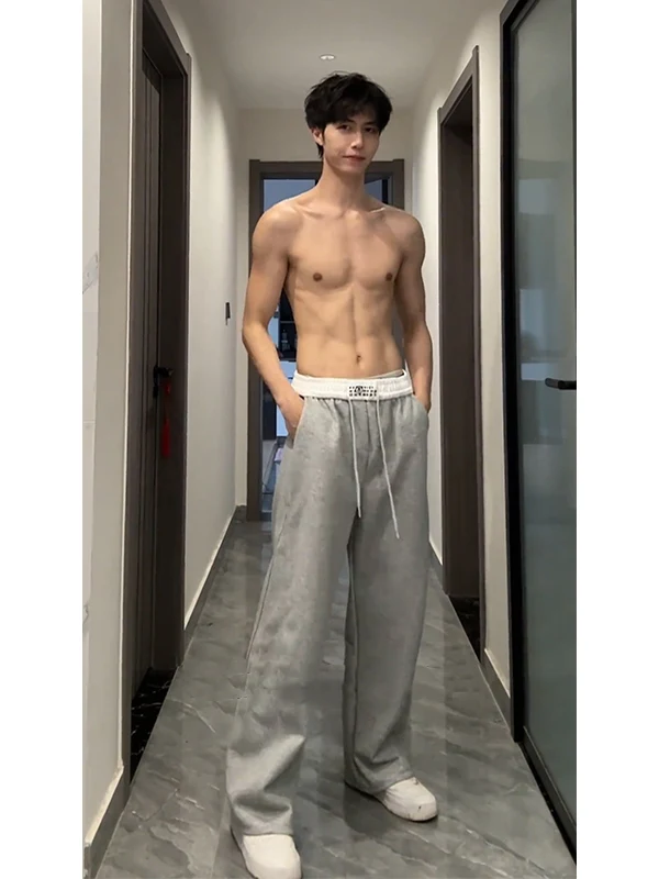 Мужские спортивные брюки-джоггеры Cleanfit Knife с широкими штанинами, прямым кроем, высокой талией, свободные, в американском стиле, повседневные
Мужские спортивные брюки-джоггеры Cleanfit Knife с широкими штанинами, прямым кроем, высокой талией, свободные, в американском стиле, повседневные